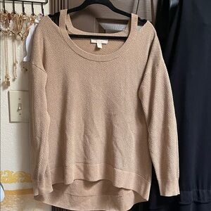 MICHAEL Michael Kors Women's Tan Sweater XL